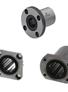 替代直线轴承圆法兰整体不锈钢SLHFRS/SLHFRWS8 L10 12 16 20 25