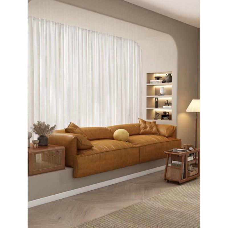 一体窗台垫耳朵沙发变飘飘窗改造飘窗baGxter卡座懒人定制大象卧