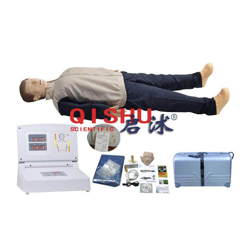 高级智能语音电脑心肺复苏模拟人人工呼吸假人急救训练模拟人