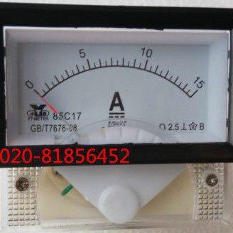 直流电流表85C17-15A 15A 75MV 85C17-A GB/T7676