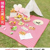 野餐垫防潮垫子户外便携郊游野炊地垫野外草坪布加厚防水网红用品