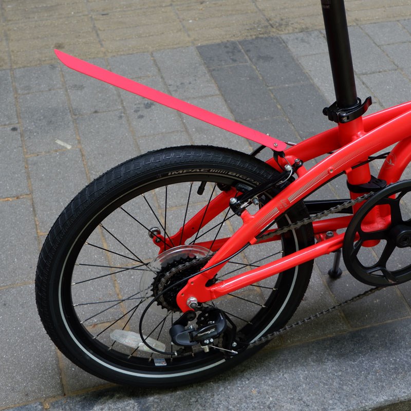 吉耐思伸缩创新挡泥板 泥瓦 P18折叠车泥除山地车配件装备P8 412