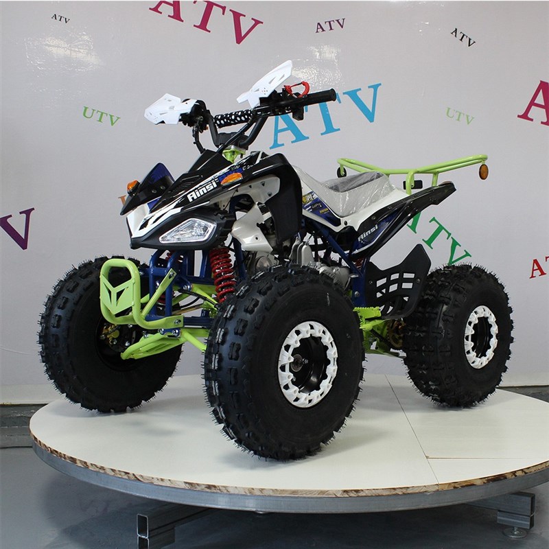 新款燃油版125cc小火星四轮沙滩越野摩托车成人全地形山地雪地ATV