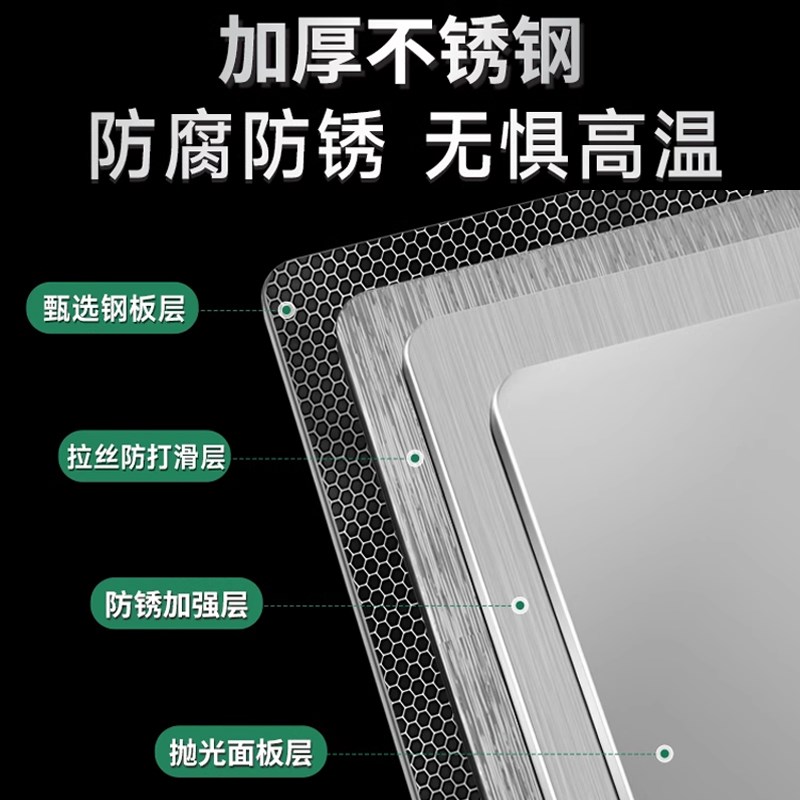 不锈钢厨房置物架燃气灶盖板罩电磁炉支架煤气灶台灶具保护罩家用