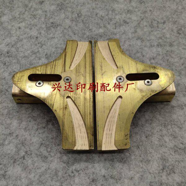 镁光机挡板镁光1450铜挡板美光机铜块镁光1450模切机铜挡板铜块座