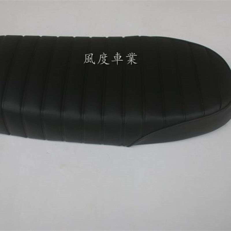 特价款复古摩托车改装超短CG 53cm 毛毛虫坐垫 驼峰座垫包