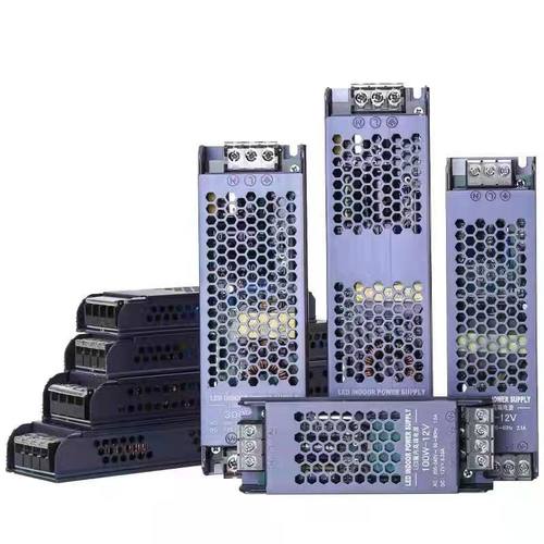 LED变压器220V转12V24V开关电源黑金刚电源线性灯变压器超薄电源