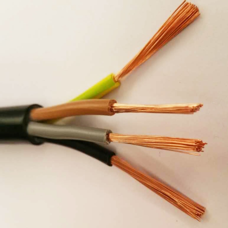 国标软电线电缆RVV2.5平方2芯3芯4芯纯铜护套电源线室外线水线