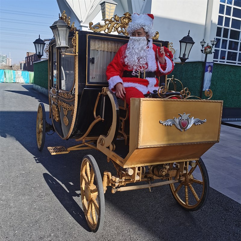 北京欧式皇家马车租赁浪漫南瓜车复古公主电车婚礼婚车圣诞送礼物