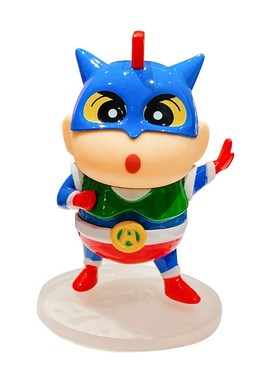 2024年正版蜡笔小新本色出演办公室桌面小摆件家居装饰品汽车用品