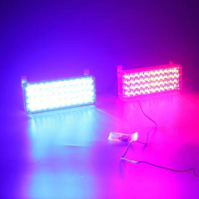 高亮岗亭爆闪灯led警示灯一拖二治安亭双色灯220V12V24V