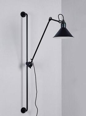 北欧简约室内多功能可伸缩调节办公卧室书房床头悬臂LED金属壁灯