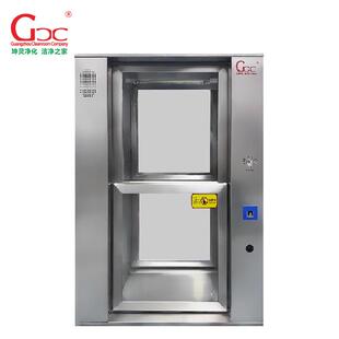 电动升降传递窗紫外线杀菌灯机械互锁自净式传递窗不锈钢洁净