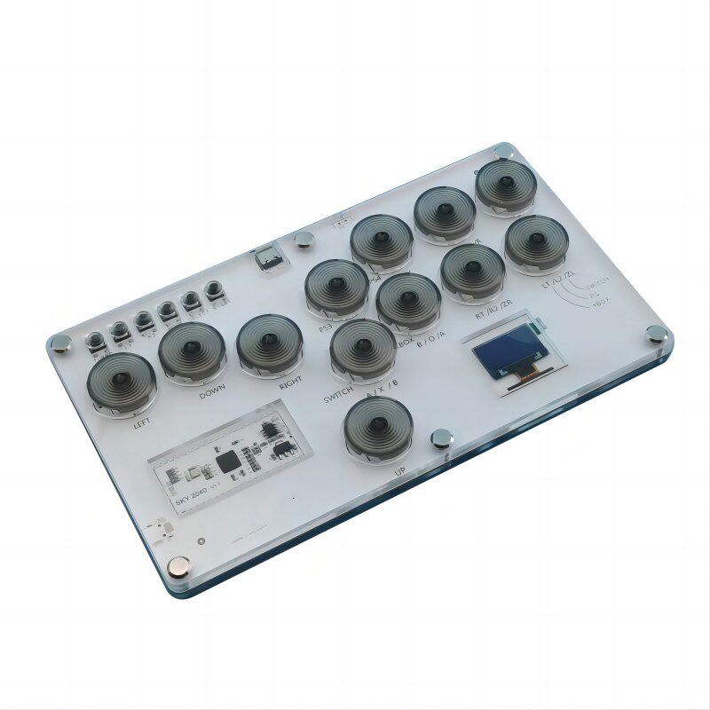 极简HITBOX树莓派纯白SOCD后覆盖式PS4街霸摇杆STEA