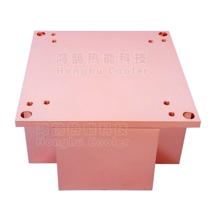 TEC半导体制冷片散热鳍片LED功放电容激光医疗芯片紫铜散热器风扇