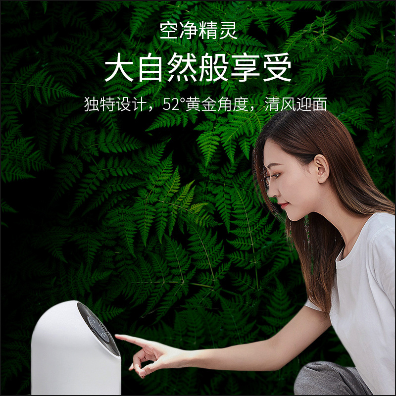 空气净化器 家用 卧室静音小型除甲醛二手烟pm2.5去异味菌清新器