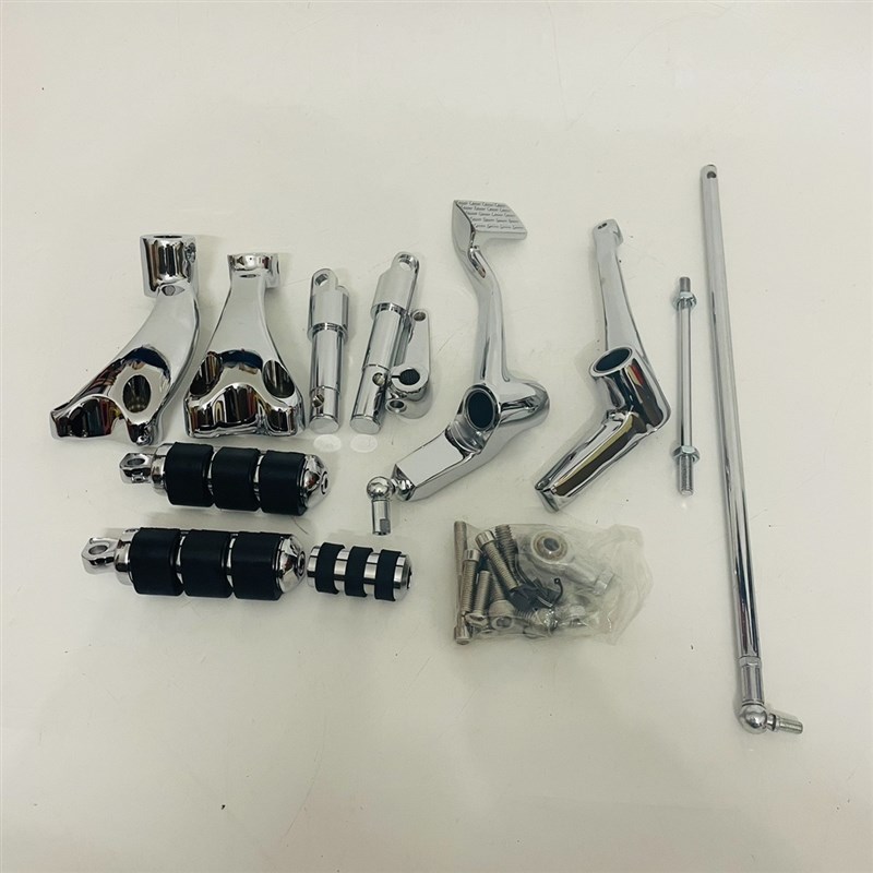 哈雷883XL1200/48改装前置脚踏总成改装前置挂挡杆刹车杆