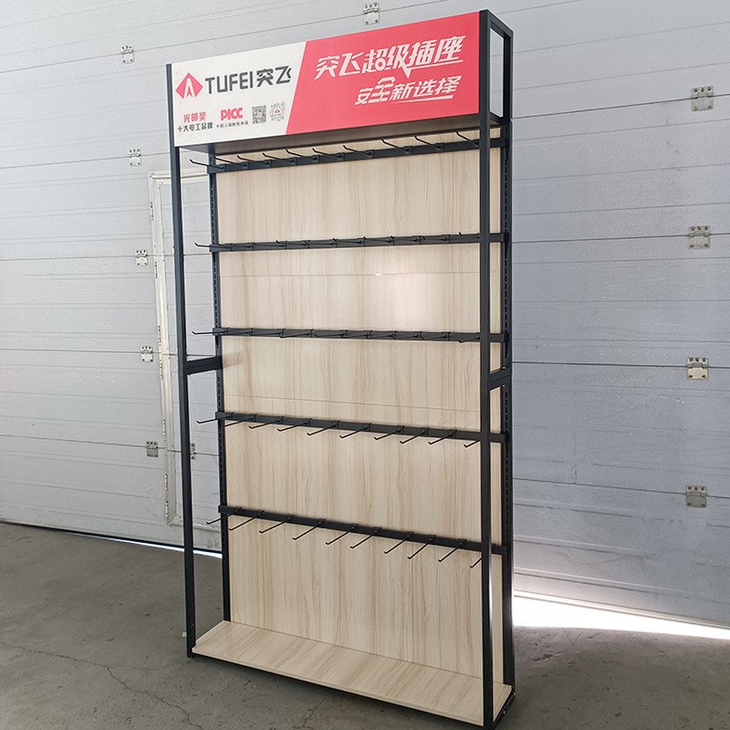 汽车雨刷展示架易安装双层货架汽车配件可移动雨刮器展架