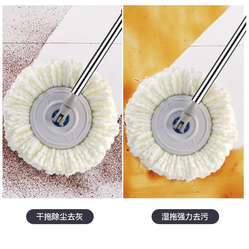 懒人托地把洗脱一体拖把桶套装家用一拖净旋转式扦把耐用自动脱水