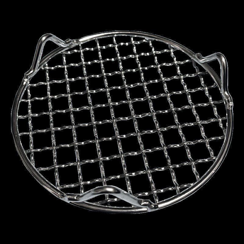 304不锈钢围炉煮茶圆形烧烤肉网电陶炉烤架熏肉篦子空气炸锅网架