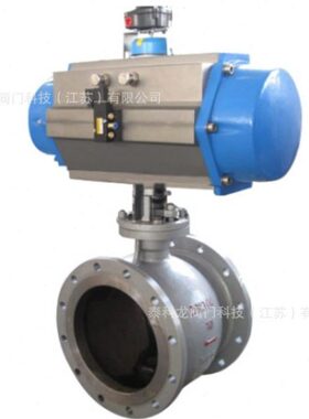 PQ640F/H/Y蜗轮蜗杆铸钢上装式偏心半法兰球阀