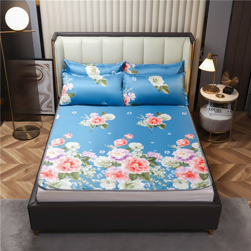 冰丝凉席可水洗机席子夏季软席子床单夏天空调席2024新款婴儿可用