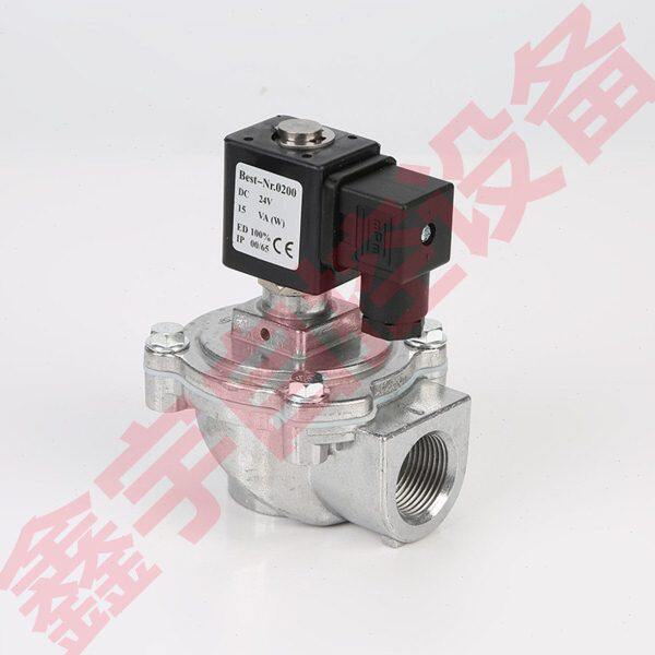 1寸常闭不锈钢 DMF-Z-25型直角脉冲阀 除尘器不锈钢脉冲电磁阀