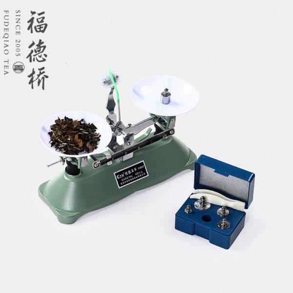 茶叶审评专用托盘天平秤机械电子秤含砝码架盘天平100g评茶用具