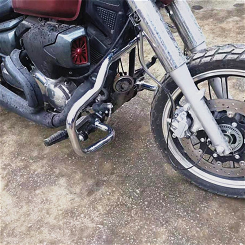 适用力帆V16S力帆250-R边包护杠保险杠防摔杠边箱后靠背尾架货架