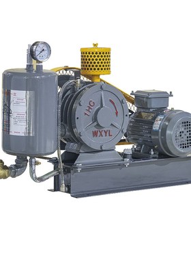 HC251S低噪音回转风机380v工业污水处理曝气风机一体回转式鼓风机