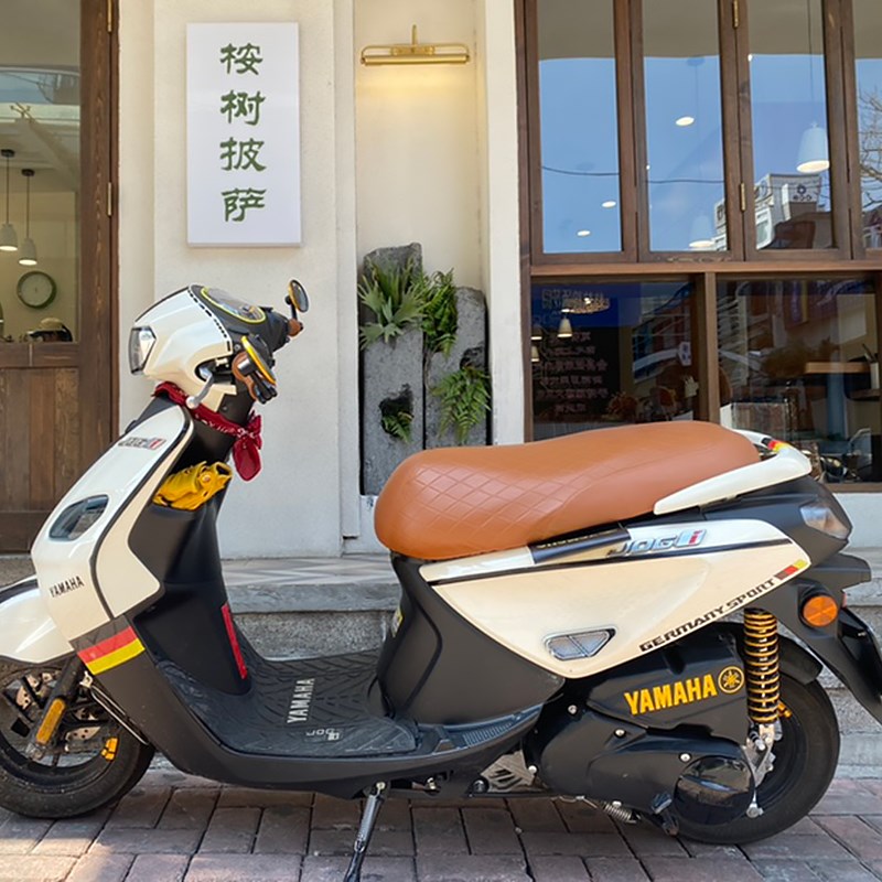 适用于雅马哈巧格i125坐套踏板摩托车ZY125T防雨水皮革座垫套