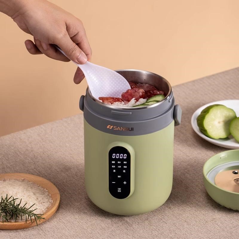 山水多功能I电炖壶隔水炖盅多功能电煮锅煲汤煮粥烧水小型电煮杯