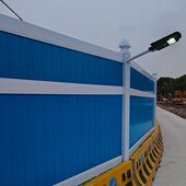 工程围挡工地施工挡板临时封闭式 安全护栏市政道路隔离围栏铁皮网