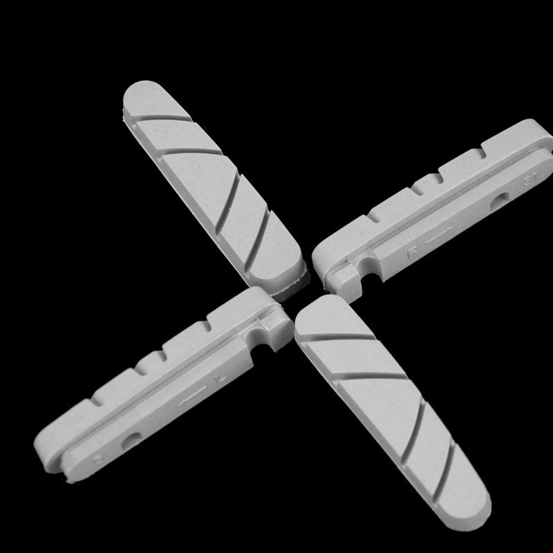 碳纤维轮组专用刹车皮圈刹v刹强力制动公路自行车山地单车刹车片