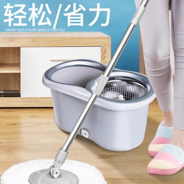 免手洗拖把家用旋转式拖布自动脱水地拖懒人双驱动洗地桶干湿两用
