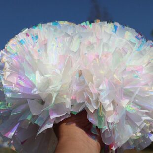 花球手拿啦啦操花广场舞演出手花彩炫啦啦队手柄花球彩舞蹈儿童