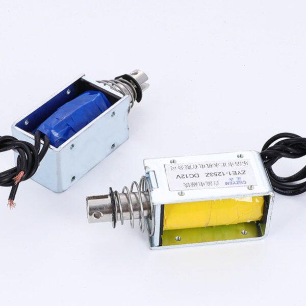 热E架24V流永厂 贯通式正5YZ1家ZDC推拉式 直卖电磁铁 式12 框-3