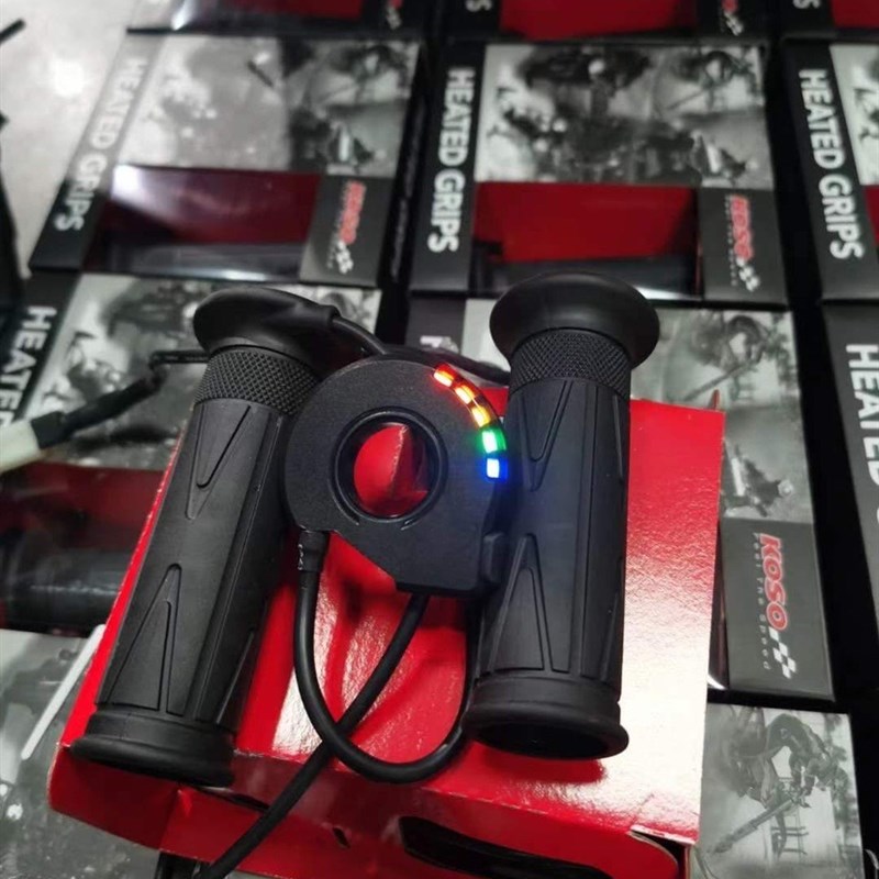 维斯帕vecspa300改装 进口koso电加热手把 gts gtv春天冲刺150通