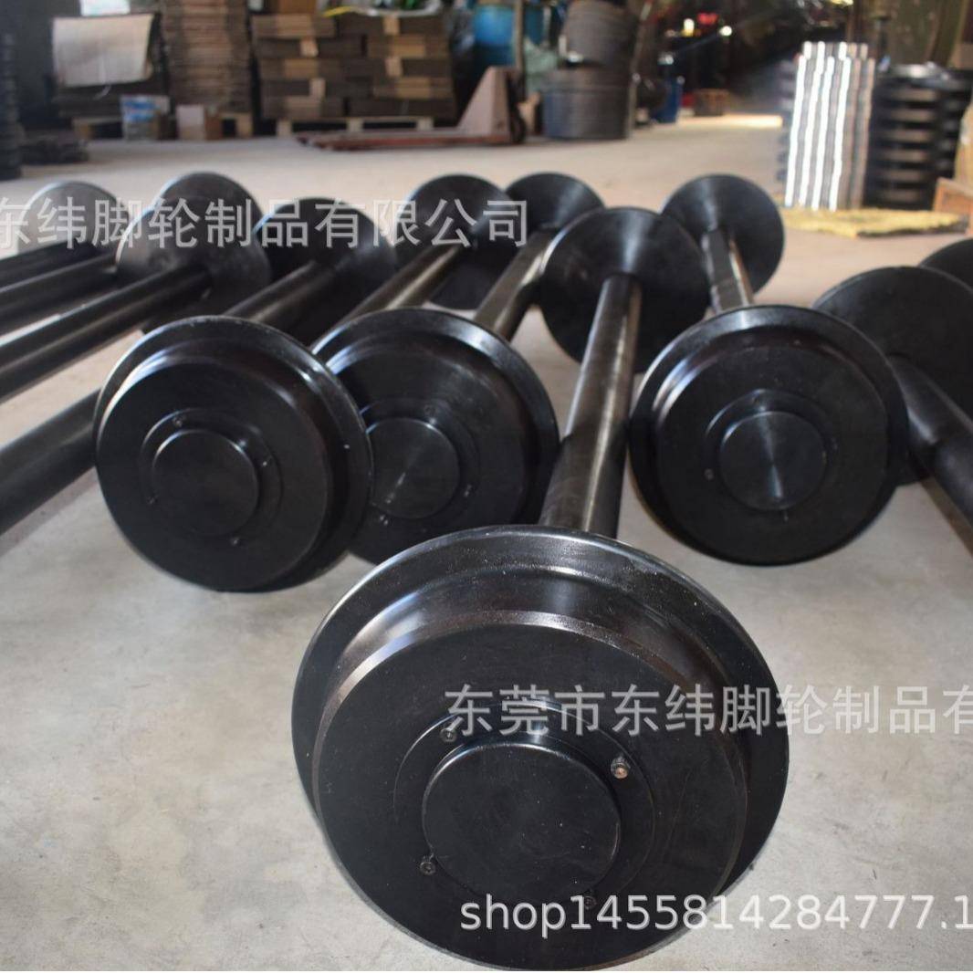 加工各种H型轨道轮双边钢轮铁路钢轨槽钢轮火车导轨轮承重3~15吨