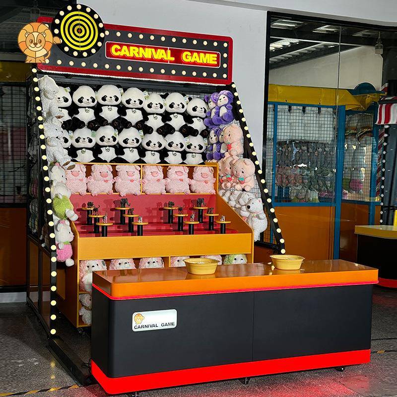 套圈圈打沙包主题乐园嘉年华摊位游戏商场游乐场设备大型广场公园