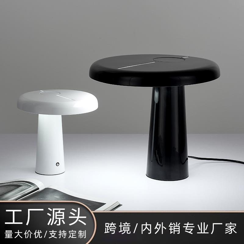 台灯卧室床头灯创意客厅现代轻奢高级感高端沙发边几充电高颜值灯