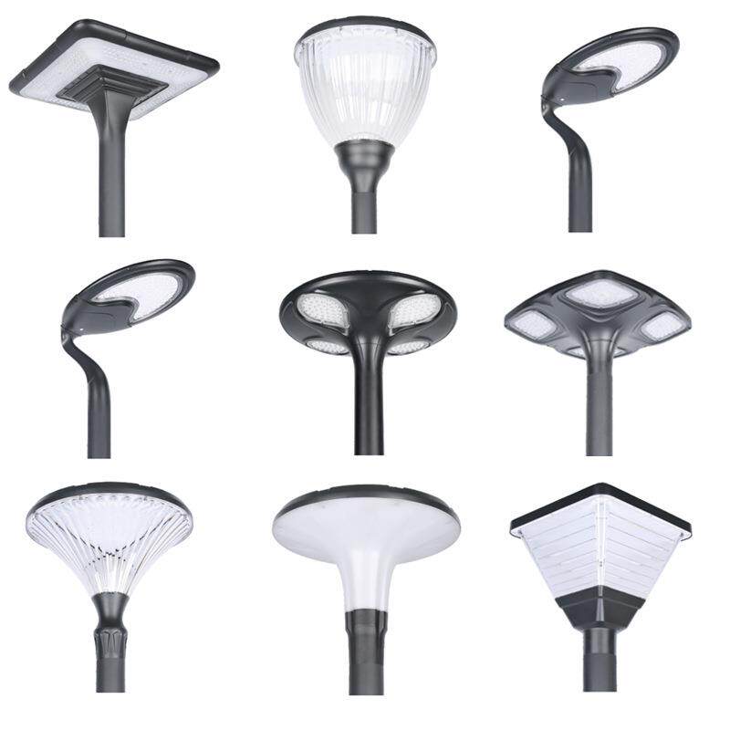太阳能市电LED户外防水PC铝制小区花园别墅私模庭院灯出口