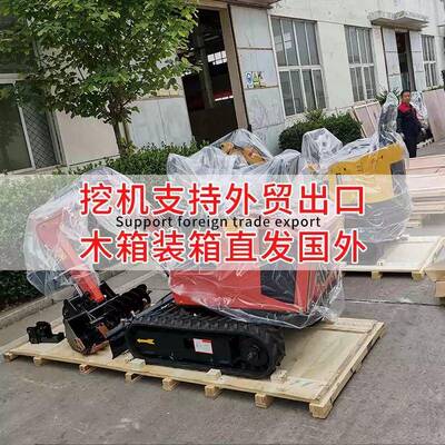 遥控小挖excavator汽油节能场地平整微挖掘土机EZ-12
