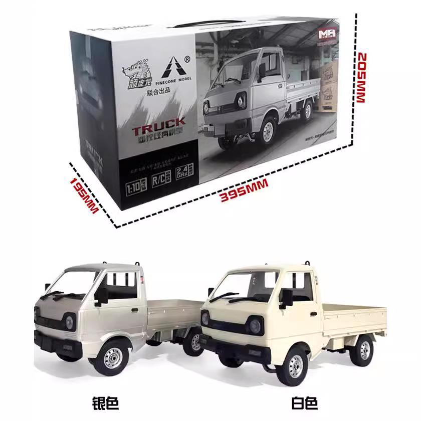 WPL顽皮龙1:10小货车仿真卡车四驱漂移遥控高速车全比例遥控现货