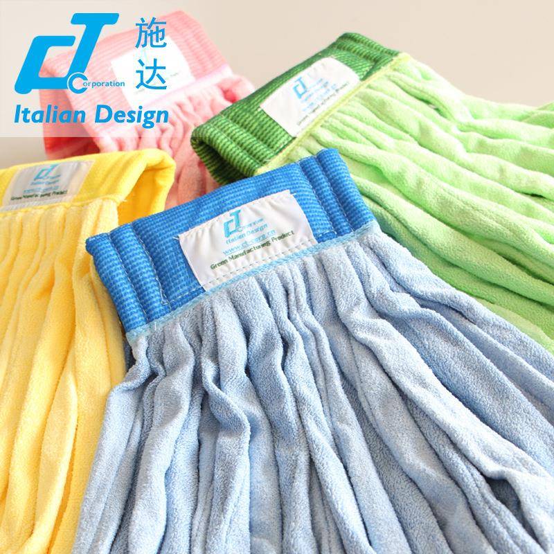 意大利CT施达超细纤维吸水强排拖头拖把配件替换地拖布头