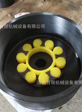 联轴器MLL型带制动轮梅花联轴器连轴器LM梅花弹性联轴器