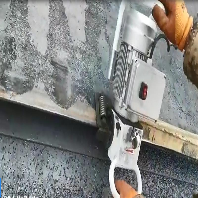 全自动双电机自动铣边机自行走可上下翻转铣边机数控钢板铣边机