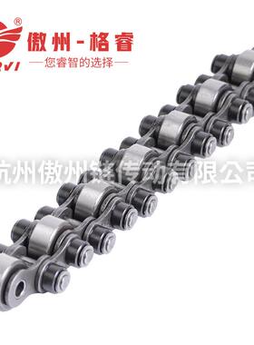 12BS单倍速链条08BS-C27-P1616BS-65-P38托盘电子产品输送流水线