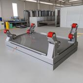 亚津液氯钢瓶秤1 2T双层化工液化自来水公司3吨不锈钢气瓶秤