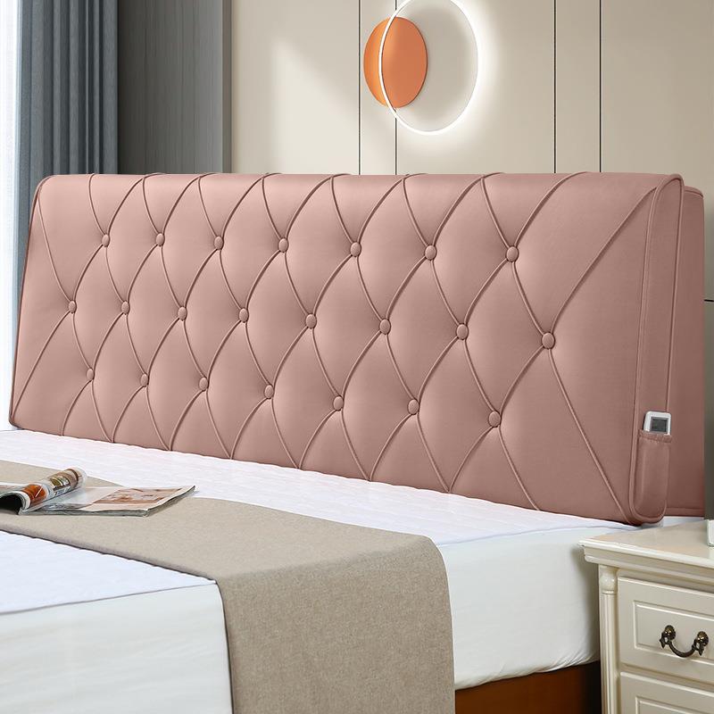 免洗科技布床头靠垫榻榻米床头软包大靠背垫自粘床头靠枕床头套罩